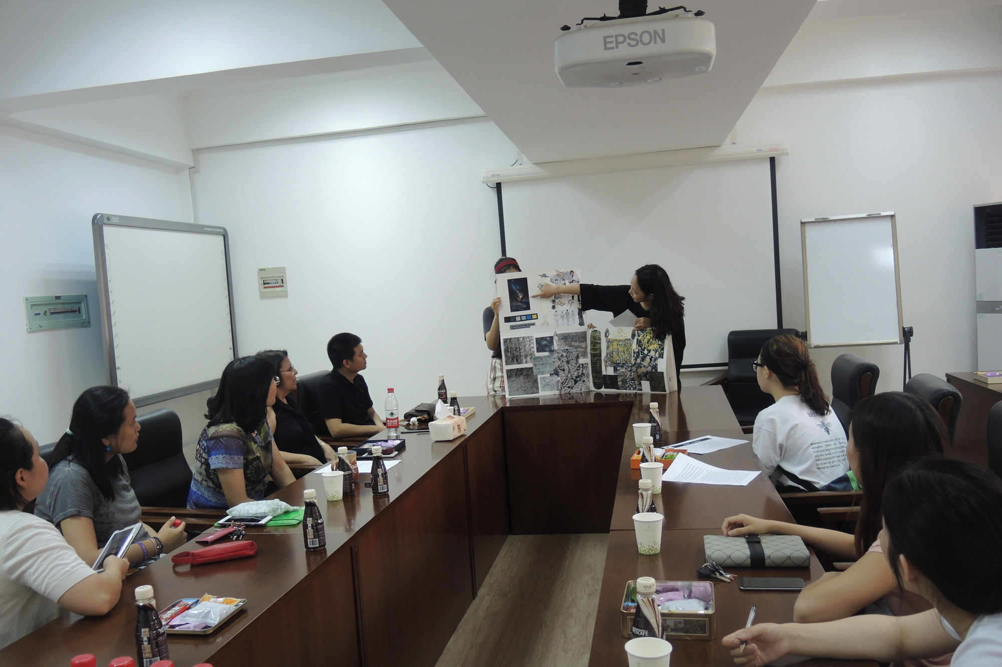 韩国仁川大学交换生课程成果汇报