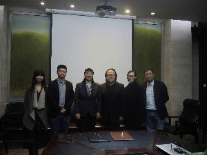 香港知专设计学院院长卢林先生一行访问我校